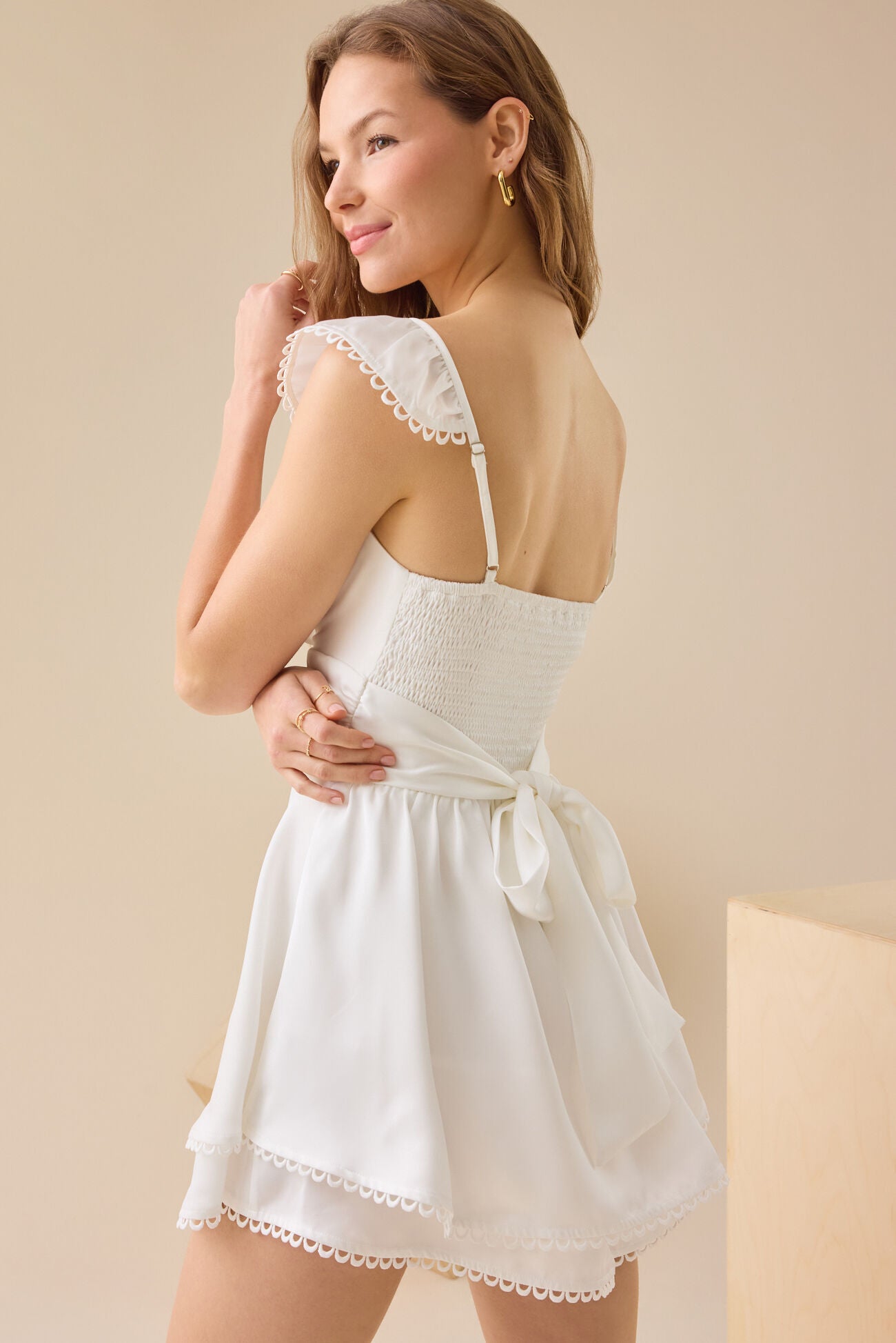 Miles Flutter Sleeve Romper