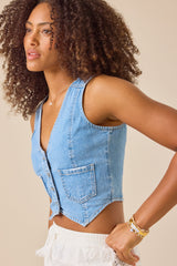 Harlee Denim Vest