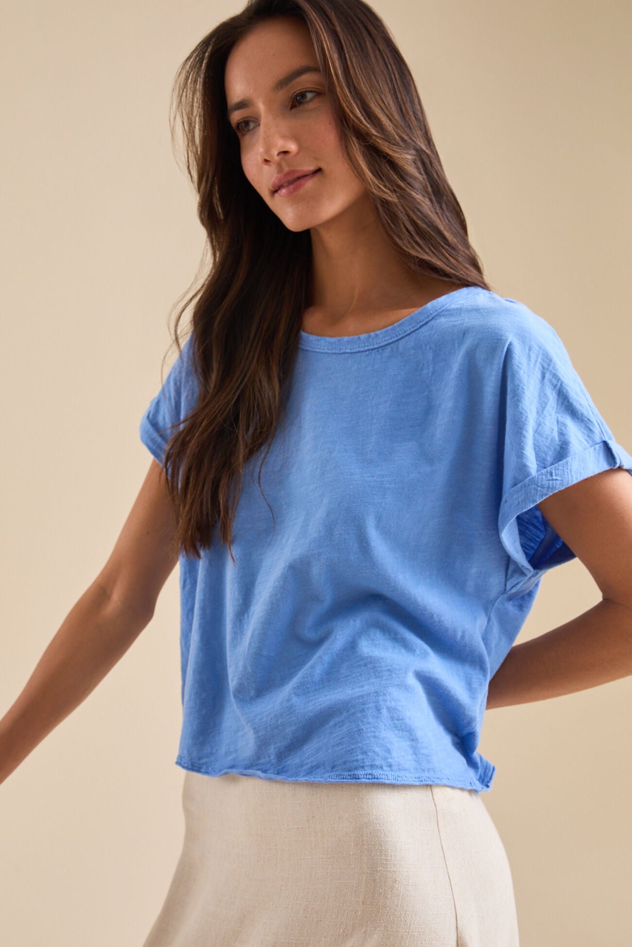 Michaela Boxy Tee