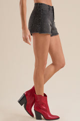Maren Rhinestone Shorts