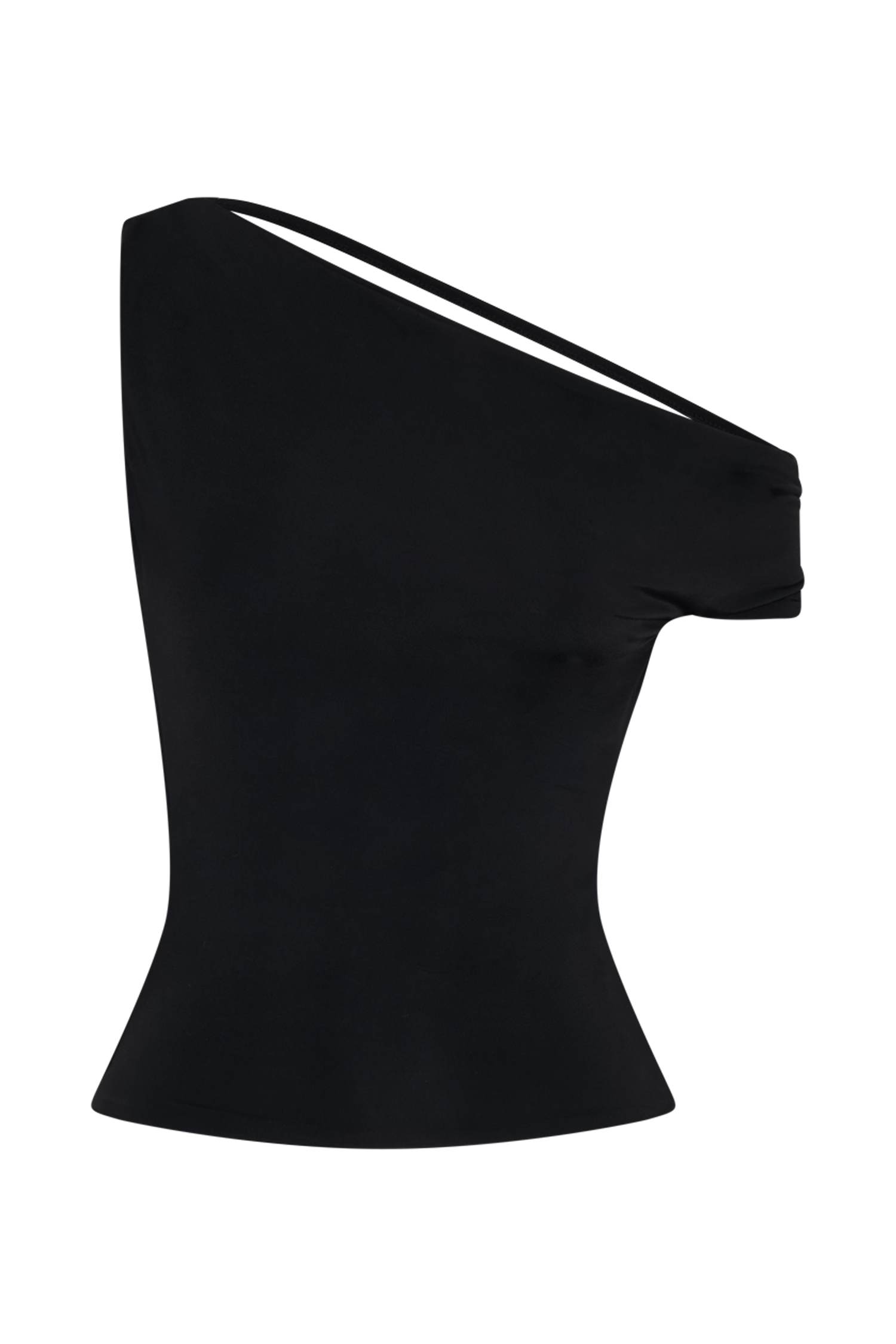 Kacey Slinky Off Shoulder Top - Black