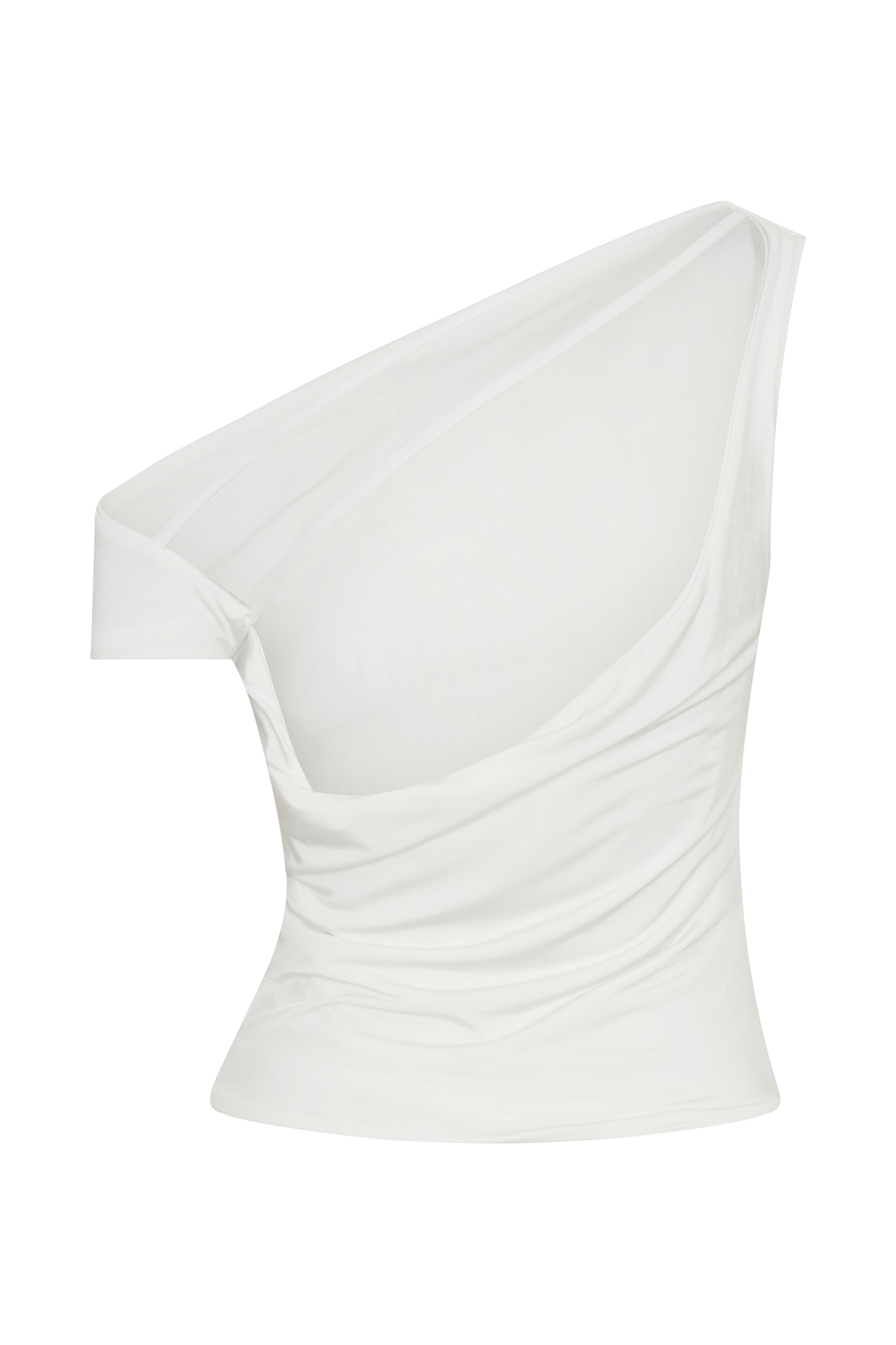 Kacey Slinky Off Shoulder Top - White